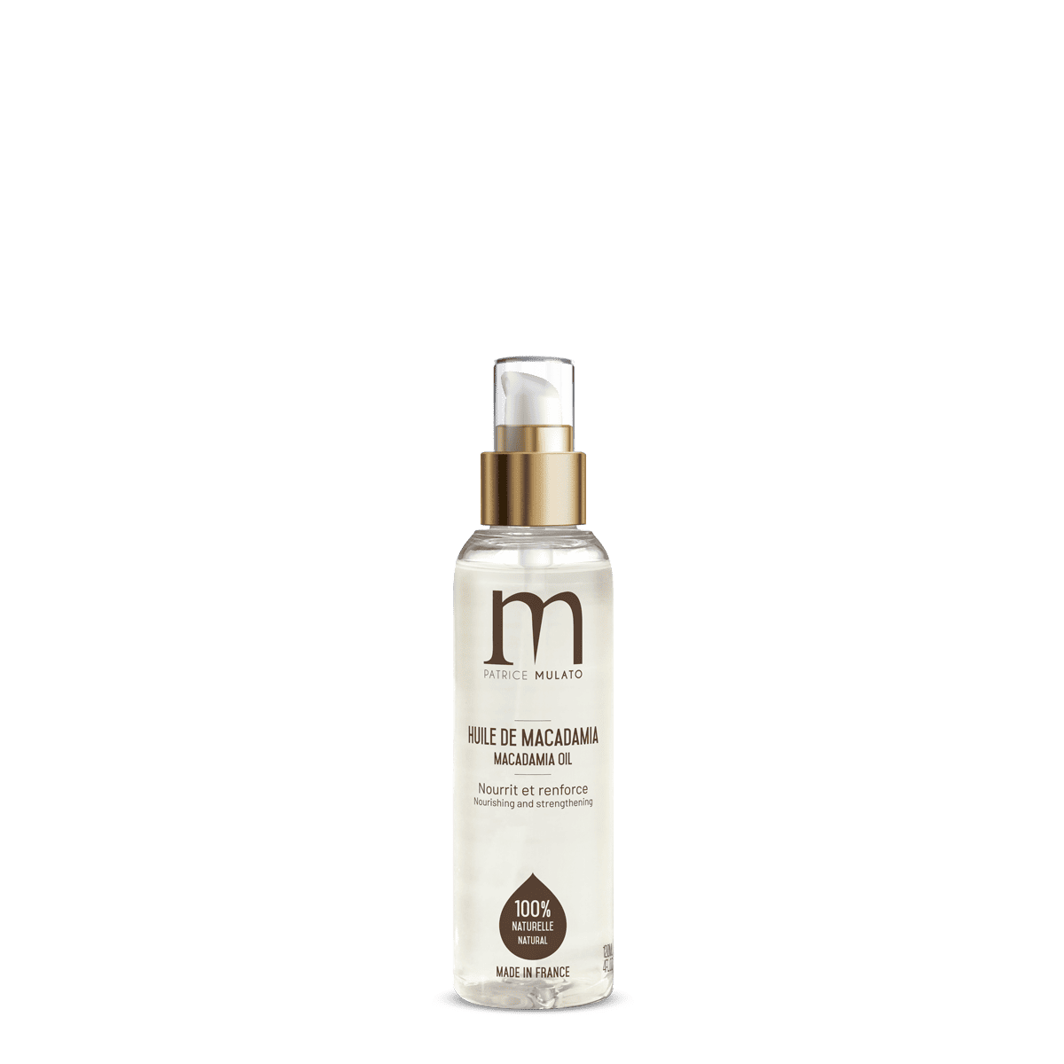 Huile de Macadamia pour cheveux - Patrice Mulato